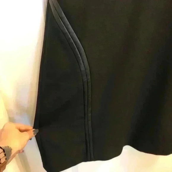 J. Crew Factory Sheath dress with faux leather - Picture 3 of 6